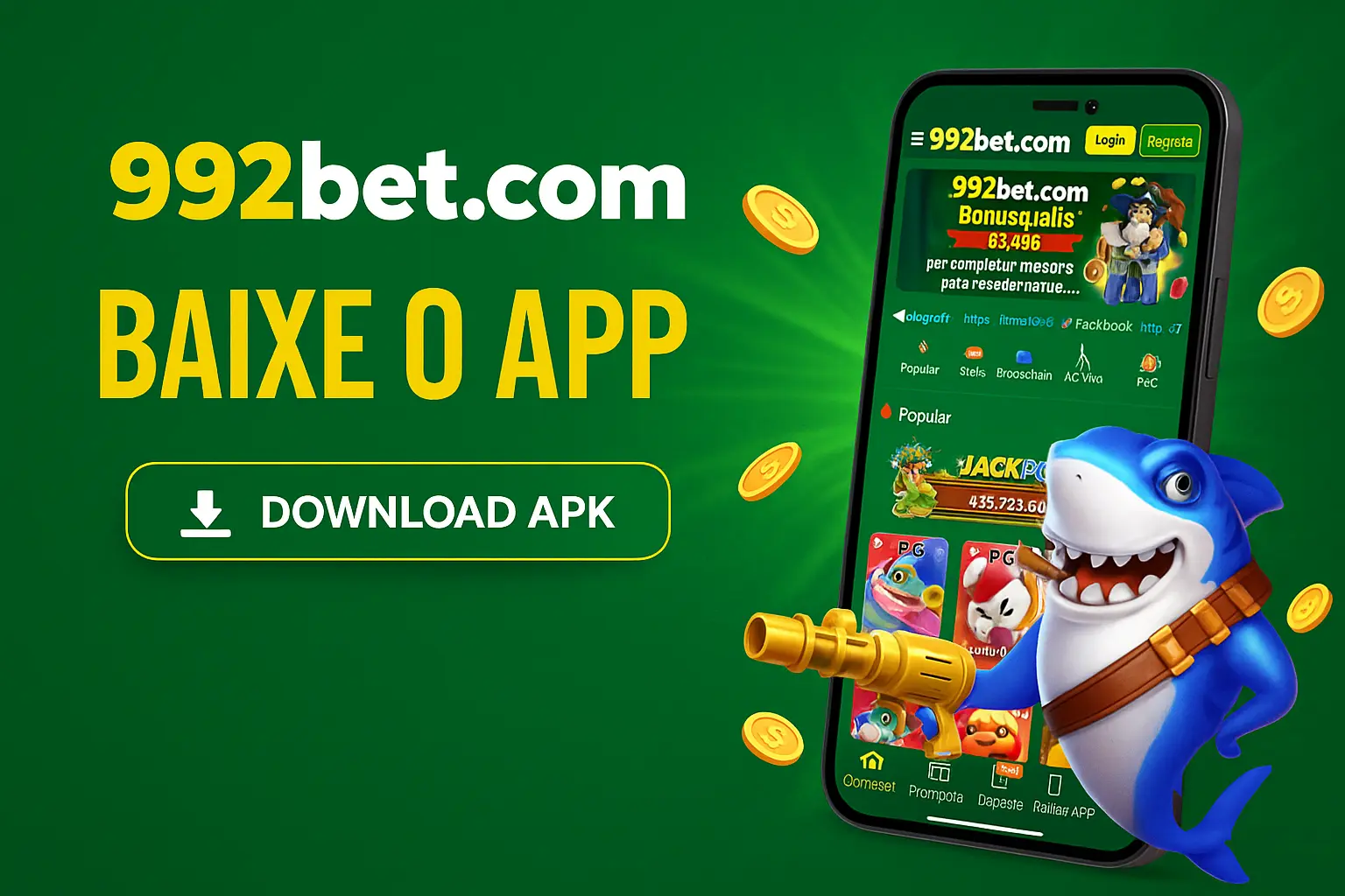 Baixar o 992BET.COM Cassino App